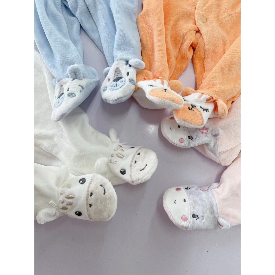 BODY nỉ chân thú cho bé, hàng xuất dư siêu dễ thương cho bé