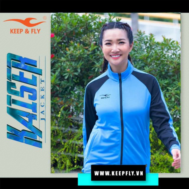 ÁO KHOÁC THỂ THAO KAISER KEEP&FLY CO DÃN 4 CHIỀU