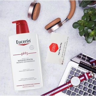 Sữa tắm Eucerin pH5 WashLotion 1000ml