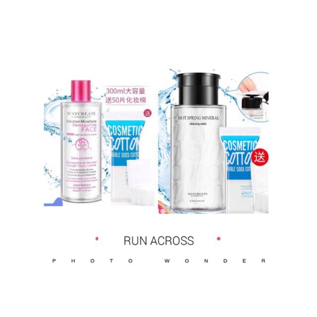 Nước Tẩy Trang Maycreate 300ml