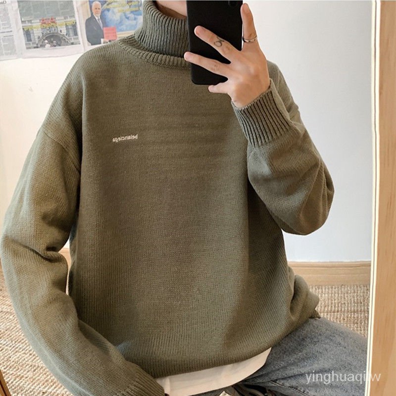 Áo Cổ Lọ Dáng Rộng Thời Trang Trẻ Trung Cho Nam | BigBuy360 - bigbuy360.vn