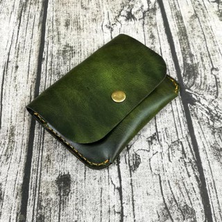 Bóp ví nam, Ví đựng thẻ, giấy tờ mini đựng thẻ da bò handmade - MN636