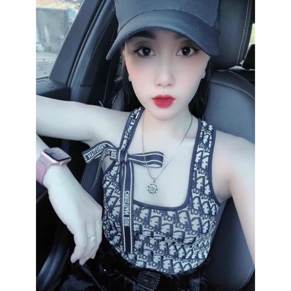 ÁO LEN BA LỖ ĐI Ô ĐÍNH KÈM NƠ CHO NỮ
