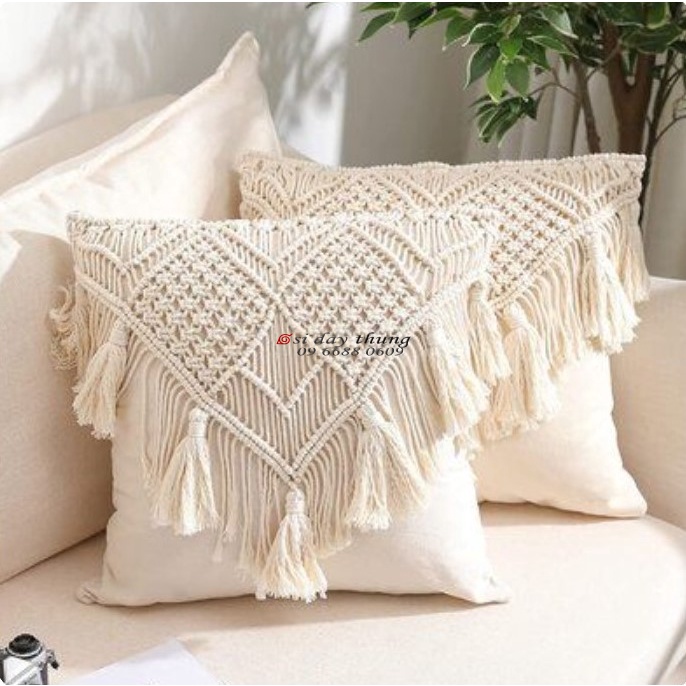 Dây macrame, dây thừng macrame, 100% cotton, làm handmade, decor, 2mm, 3mm, 4mm, 5mm, 8mm,10mm,15mm