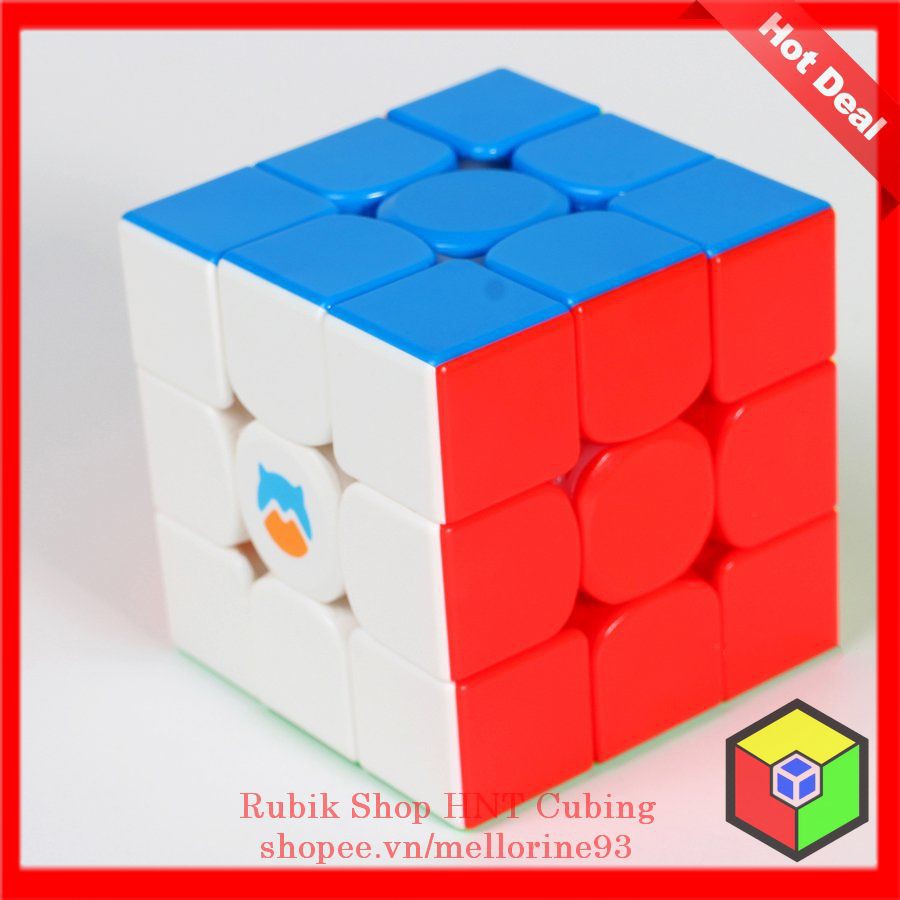 Rubik 3x3 Gan Monster Go MG3 3x3x3 Đồ Chơi Rubic Khối Lập Phương 3 Tầng HNT Cubing