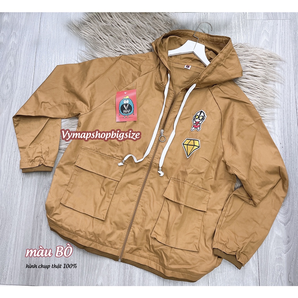 Áo khoác UNISEX bigsize 5 màu siêu đẹp