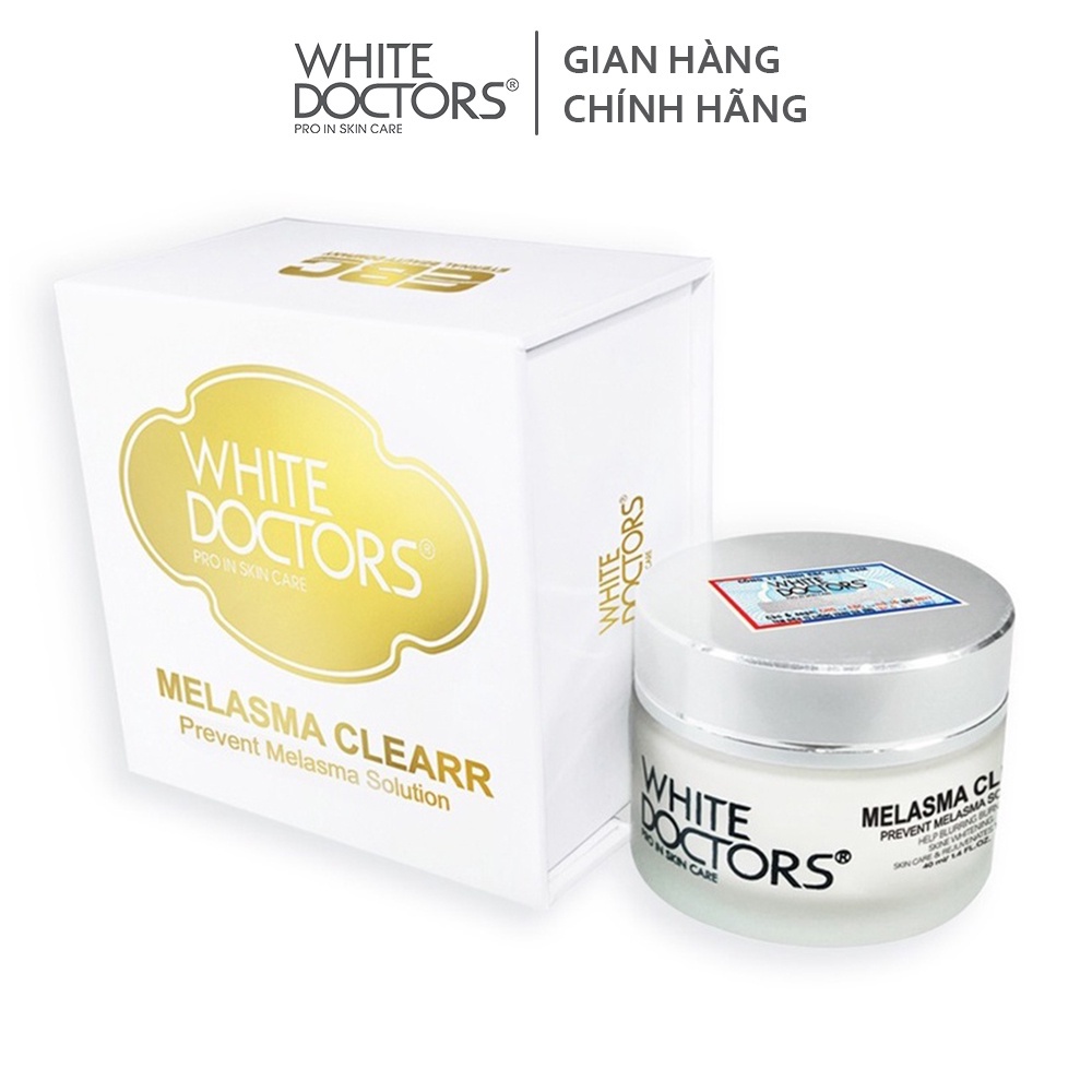 Kem mờ nám giảm thâm thể nhẹ White Doctors Melasma Clearr 40g