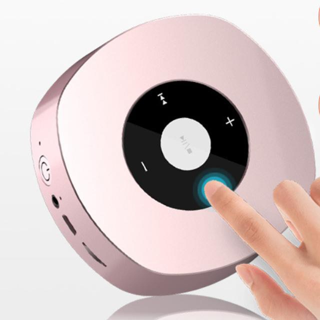 Loa Nghe Nhạc Di Động Bluetooth Cảm Ứng Mini F36 Nhỏ Gọn Tiện Lợi Có Đèn Led - Âm Thanh Chân Thực