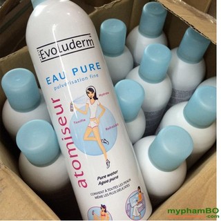 Xịt khoáng EVOLUDERM Atomiseur Eau Pure