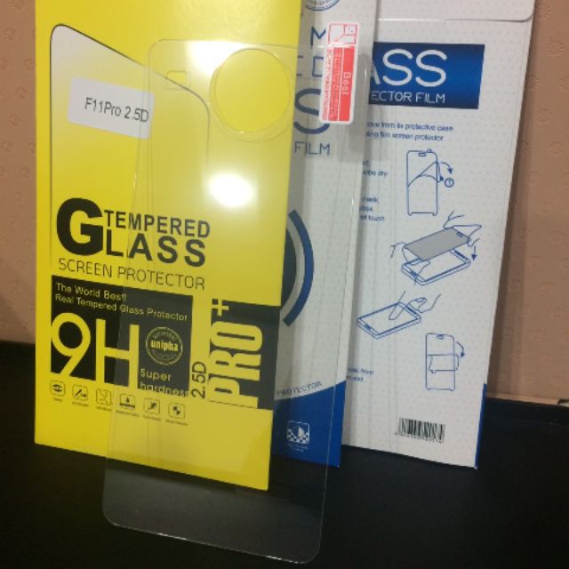 Bộ 3 kính cường lực cao cấp cho Oppo F11 Pro