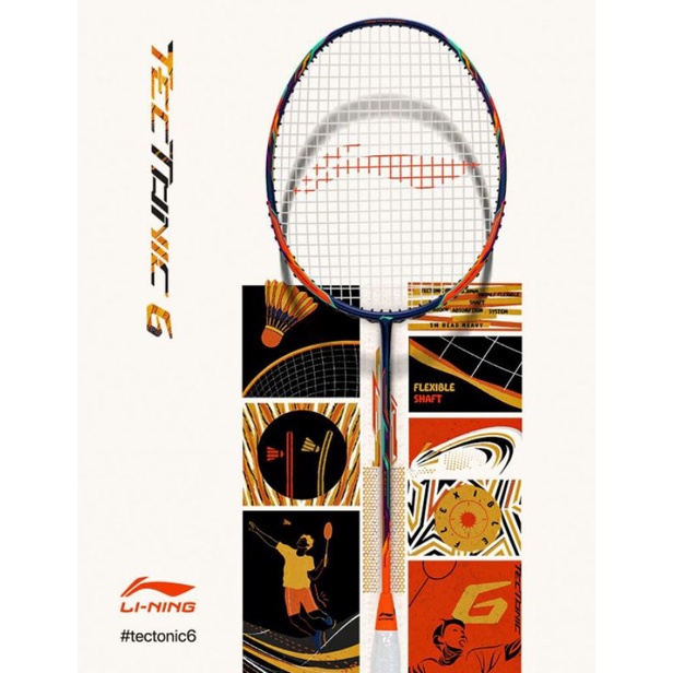 Vợt cầu lông Lining Tectonic 6.7. 7D.7C.7I. 9. Tectonic 1. Tectonic 3 Bladex 500