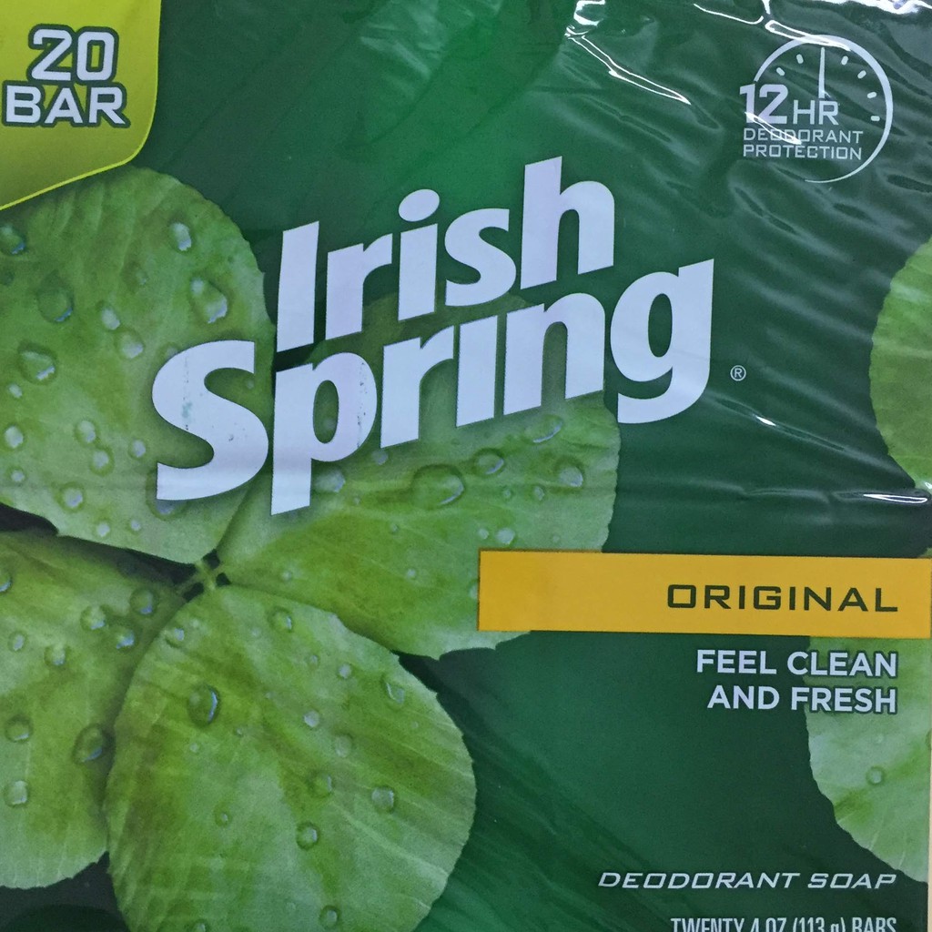 Xà bông Irish Spring Original 113g hàng Mỹ xách tay