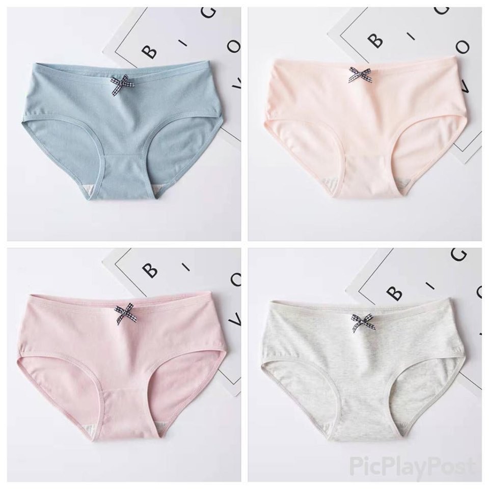 Quần lót cotton mẫu mới siêu mềm mịn MS750