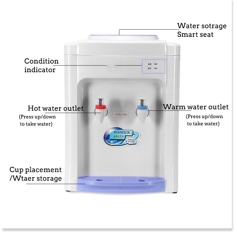 ⚡ Cây nước nóng lạnh mini Huastar làm nước nóng lạnh cực nhanh ⚡ tiết kiệm điện, dễ dàng sử dụng, vô cùng tiện ích