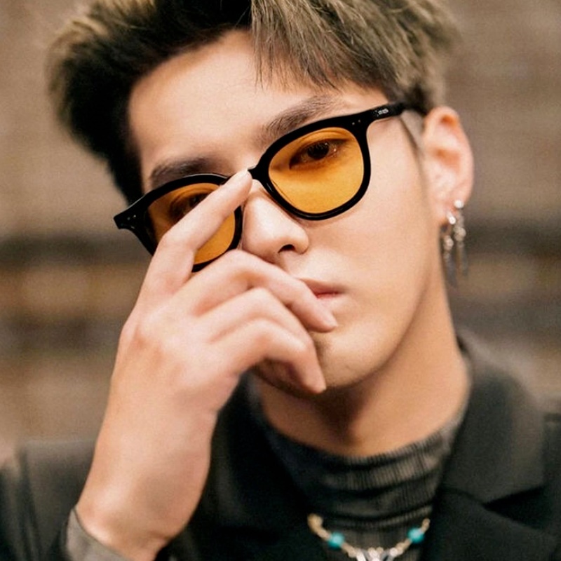 Cổ điển màu nâu Ống kính kính râm cho nam giới phụ nữ uv400 kính bảo vệ mắt kính mát