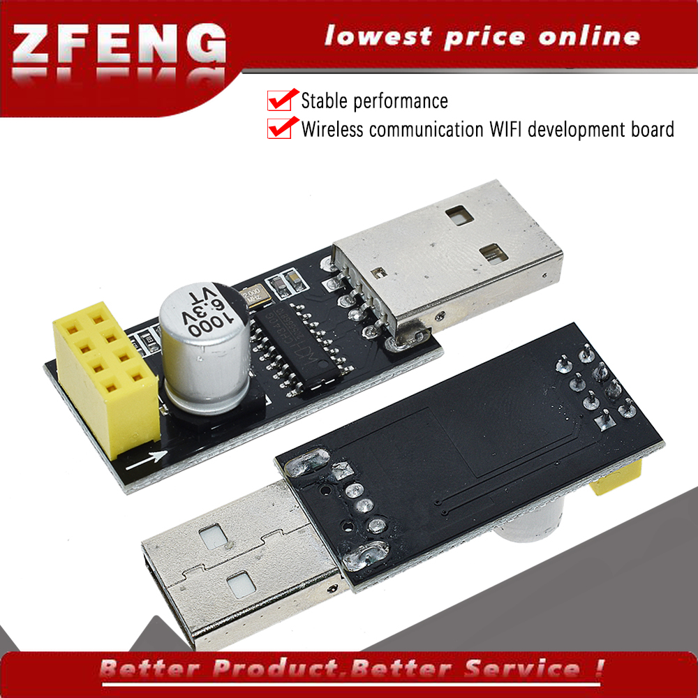 Mô Đun Truyền Tín Hiệu Wifi Không Dây Ch340 Usb Sang Esp8266 Esp-01 Cho Arduino