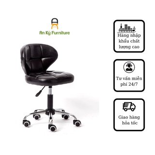 Ghế chân xoay da pu, ngồi phun xăm, spa jb-838x