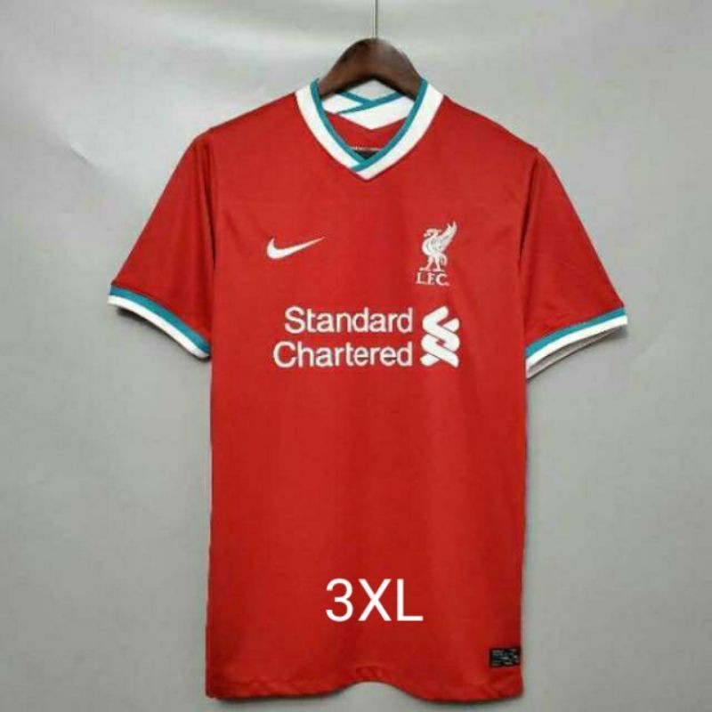 Áo Bóng Đá Đội Tuyển Liverpool Size Lớn 3xl Xxxl Jumbo 2020 / 2021