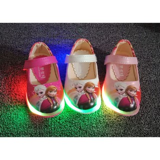 giày elsa bé gái size 21-36 đèn led