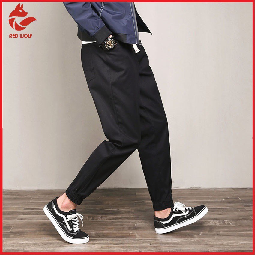 Quần jogger kaki nam dáng thể thao cao cấp, quần jogger nam thời trang phong cách | BigBuy360 - bigbuy360.vn