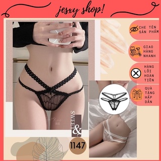 Quần lót ren siêu sexy hàng cao cấp, quần lót lọt khe dây ôm eo Quảng Châu QL1147