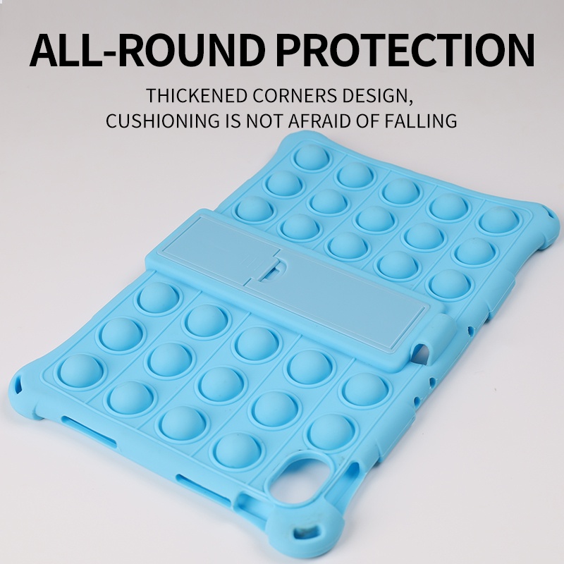 Ốp Máy Tính Bảng Bằng Silicon Có Giá Đỡ Chống Sốc Cho Nokia T20 10.4'' 2021 TA-1397 TA-1394 TA-1392 10.4 inch