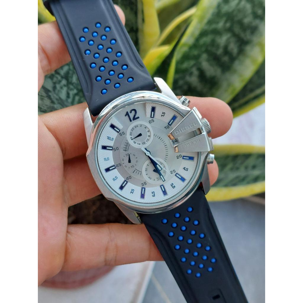 Đồng hồ nam Diesel 6 kim chạy pin hàng Si