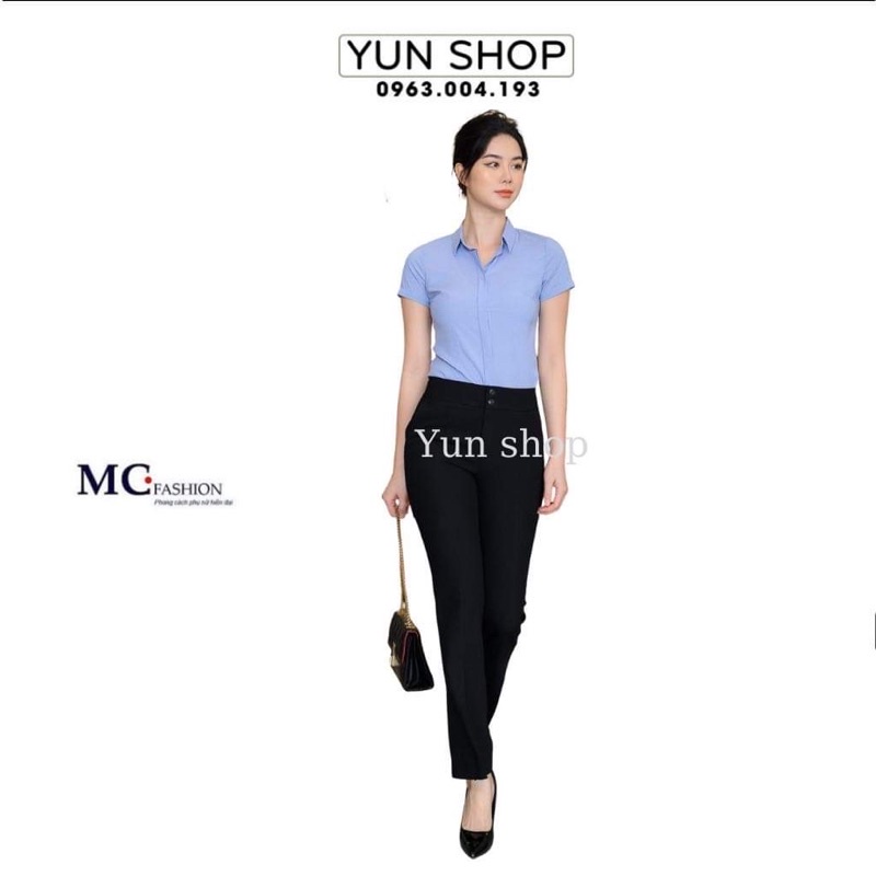 Áo Sơ Mi Cộc Ngắn Tay, Áo Sơ Mi Nữ Công Sở Thời Trang Hoạ Tiết Kẻ Tăm Chuẩn Phom, Ôm Dáng, Đủ Size S M L XL , Mã A681