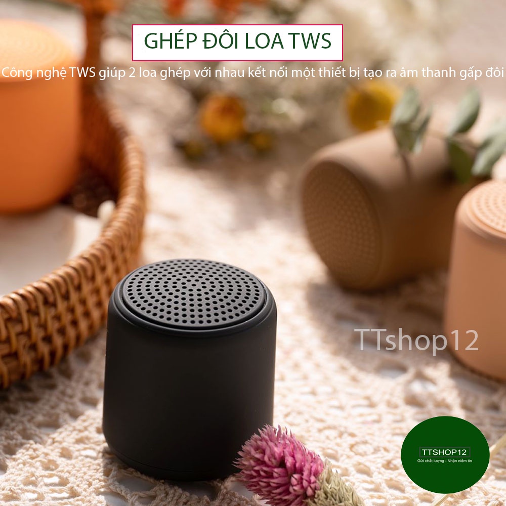 Loa bluetooth InPods LitteFun chính hãng Pass vòm 360 độ ghép đôi loa TWS âm thanh siêu hay