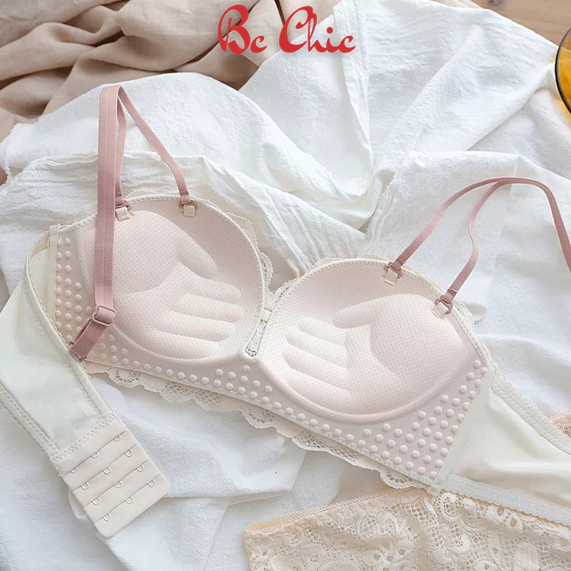 Áo Lót Nữ , Áo Ngực Nữ không gọng mềm mại thiết kế họa tiết ren hoa sexy quyến rũ mã A0779 BC_CHIC LINGERIE