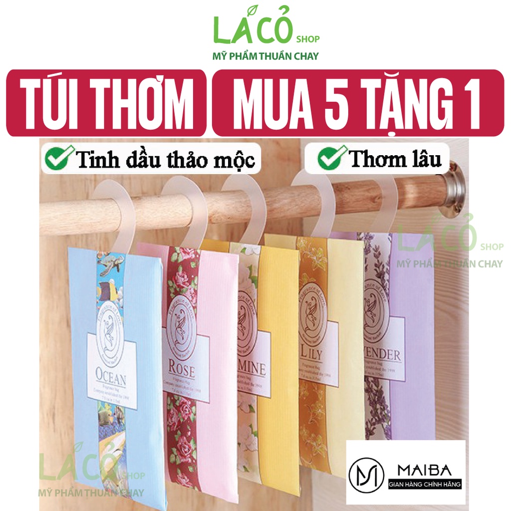Túi Thơm Thảo Mộc Maiba Từ Thảo Dược Tinh Dầu Tự Nhiên Túi Thơm Treo Tủ Quần Áo Phòng Ngủ Giày Dép Ô Tô Gói Thơm Phòng