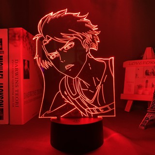 Đèn Ngủ 3d Hình Nhân Vật Phim Attack On Titan