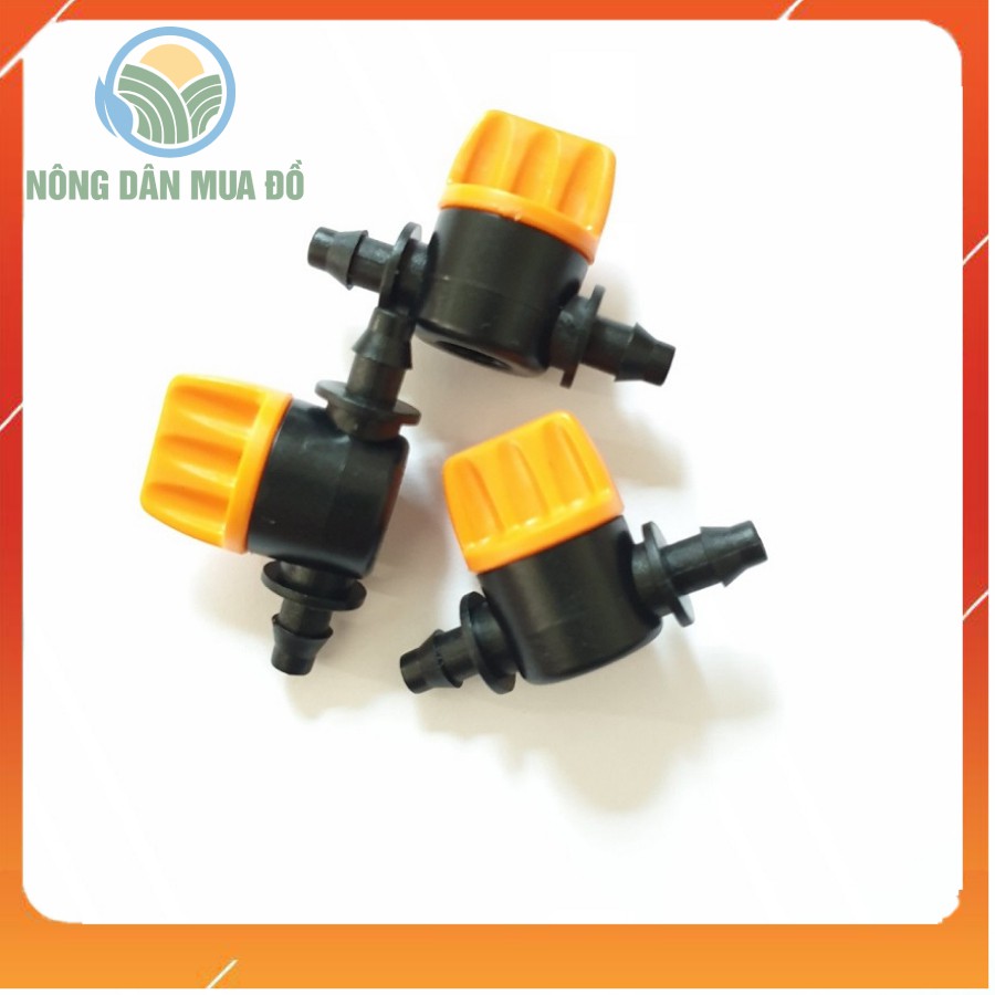 10 cái Van Khóa Ống LDPE 6mm