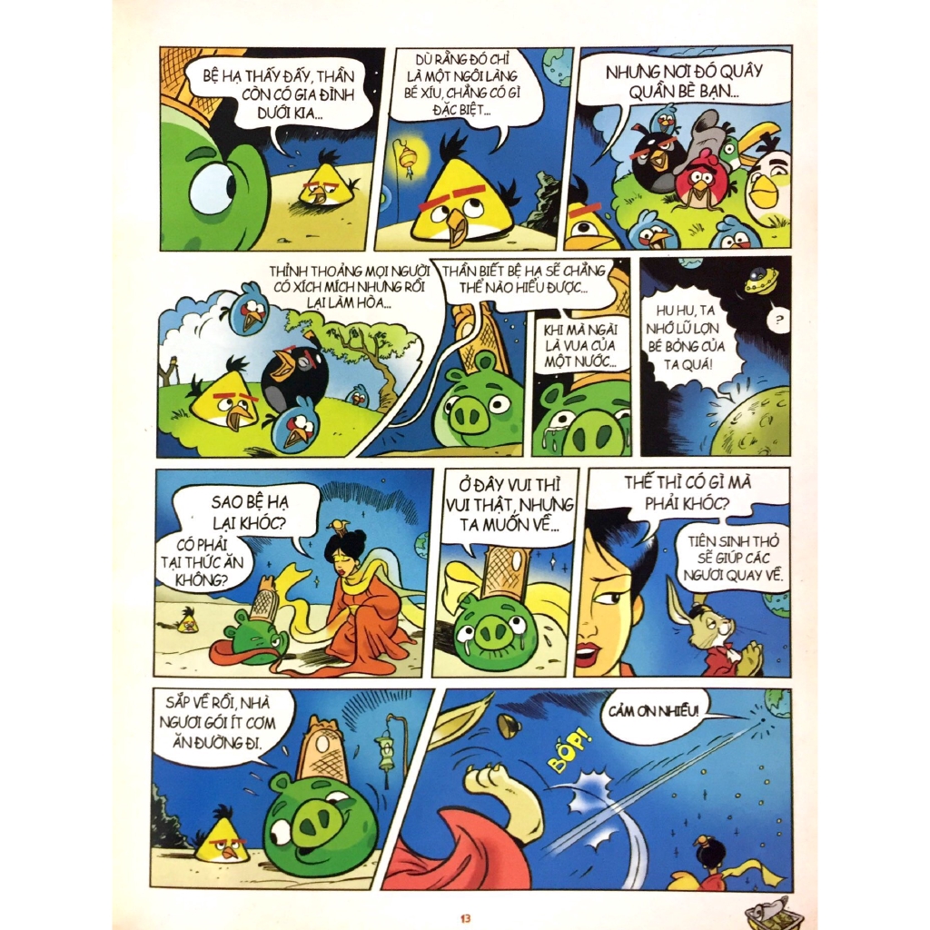 Sách - Đại Bàng Huyền Thoại - Angry Birds Comic