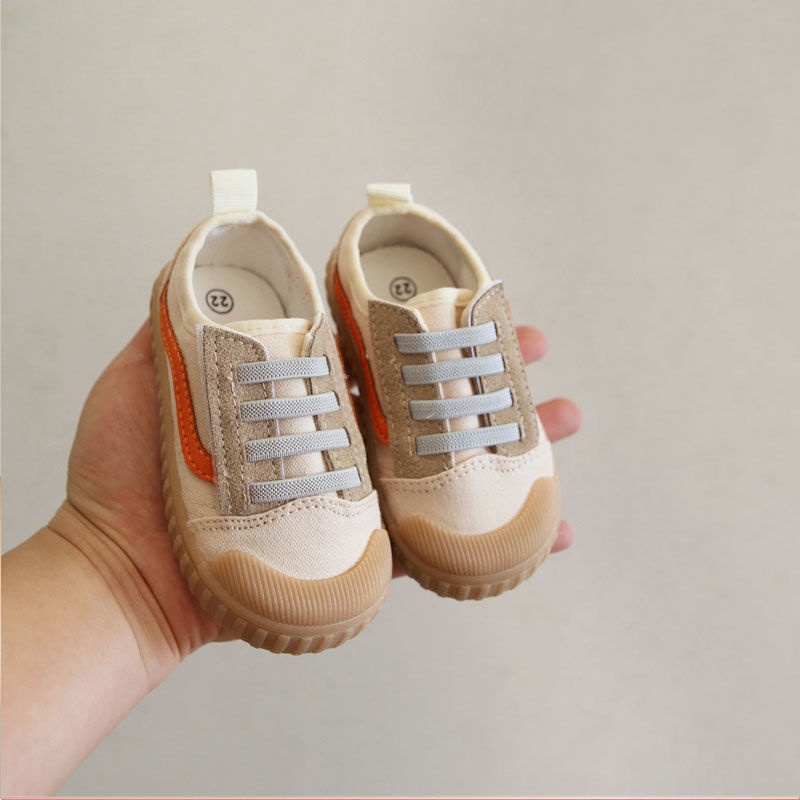 Giày Thể Thao Vải Canvas Đế Mềm Chống Trượt Thời Trang Xuân Thu Cho Bé Trai 3-7 Tuổi