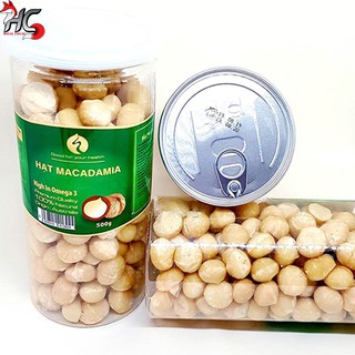 Hạt Macca ÚC đã tách vỏ ( Hộp 500gr)