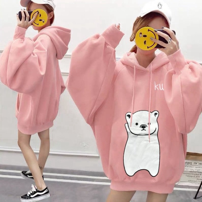 Áo hoodies form to y hình có mũ siêu xinh chất nỉ thời trang mới THỜI TRANG KOKO MI