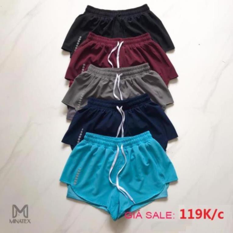 Quần đùi thể thao kết hợp đi biển cho nữ Minatex ! | BigBuy360 - bigbuy360.vn