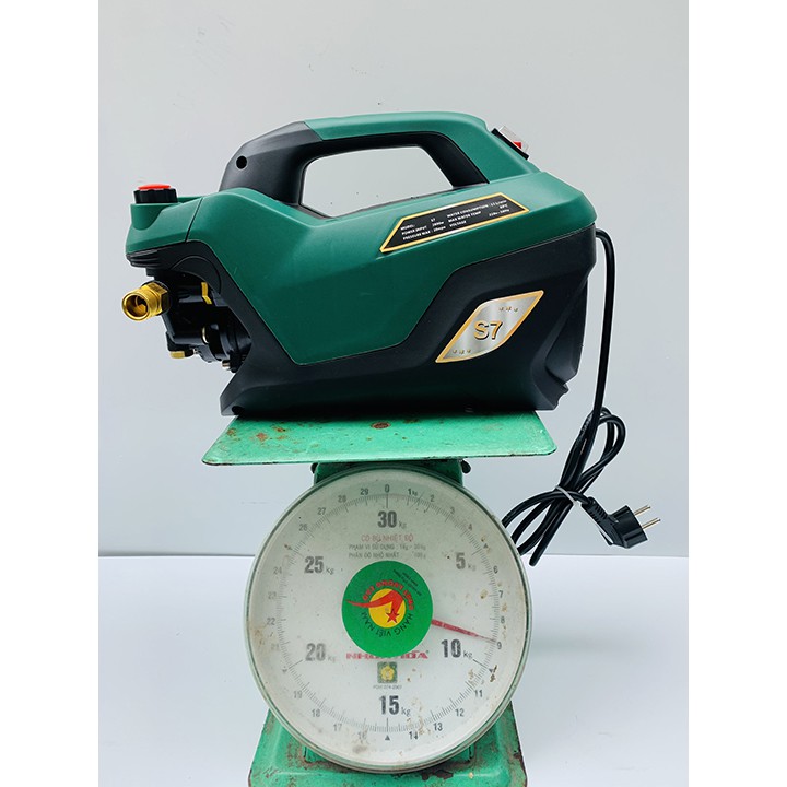 Máy Rửa Xe ZUKUI S7 - 2800W - Có Chỉnh Áp Tặng Dây Cao Áp 15m, Bình Bọt Tuyết, Thanh Nối Inox Dài Tiện Lợi  - BH 6 Tháng