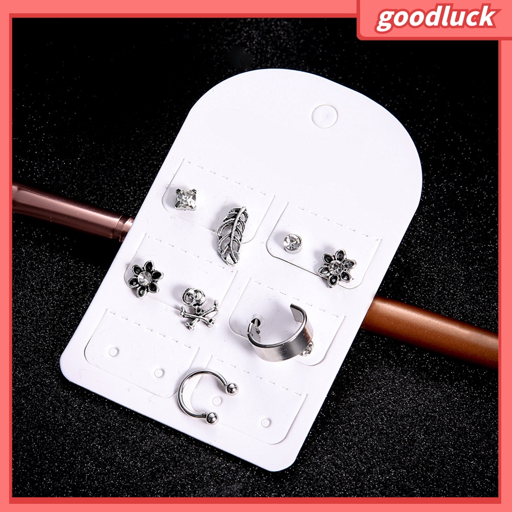 Bộ 9 bông tai phong cách Bohemian cổ điển thanh lịch cho nữ