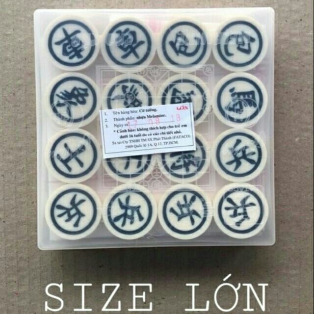Bộ Cờ Tướng Size Đại quân cờ đẹp