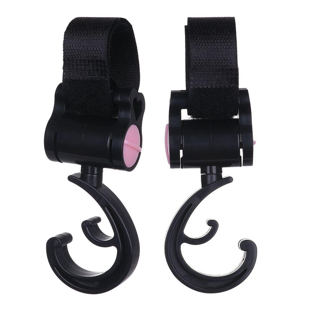LAYOR1 Set 2 Giá Đỡ Túi Đựng Tã Em Bé Xoay 360 Độ Treo Xe Đẩy Em Bé