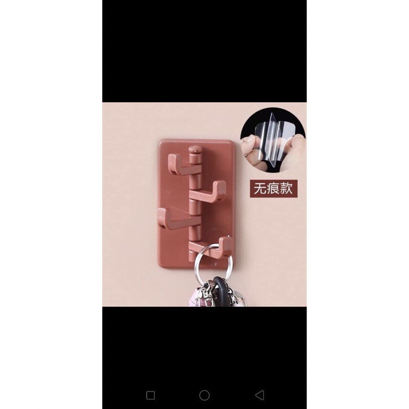 Móc Treo Đồ Đa Năng Dán Tường Hình Cây Thông