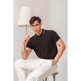 Áo thun Polo nam có cổ ngắn tay dáng bacsic, chất vải thun cotton dày dặn