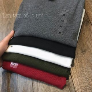 Áo len tăm cổ 3 phân
