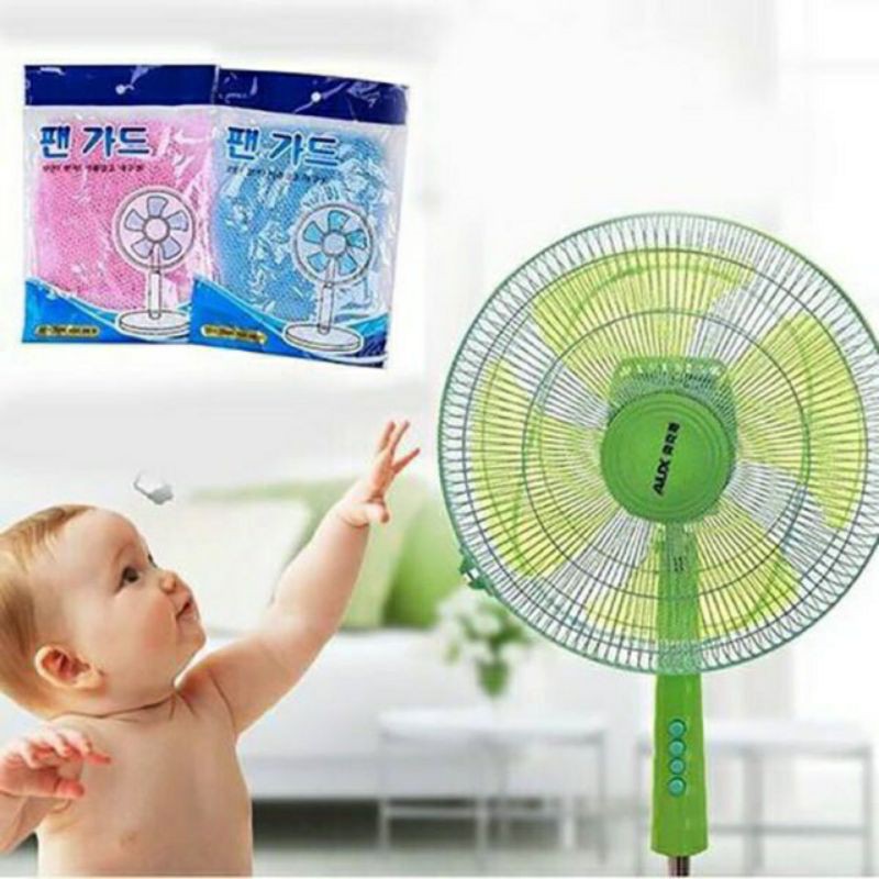 Lưới trùm quạt an toàn cho bé ( đường kính 30-35cm)