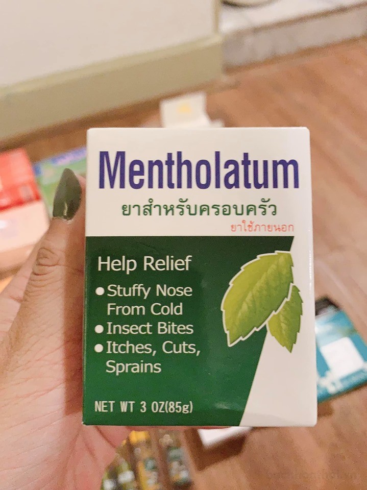 Dầu cù là Mentholatum