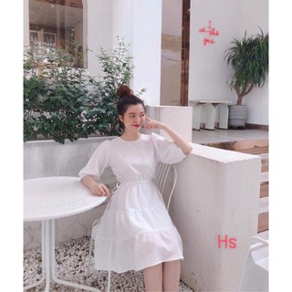 Váy 3 Tầng Dây Eo 2021 Hot Trend