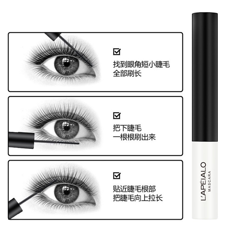 [Hàng mới về] Mascara LAPEIALO làm dày mi chống thấm nước và mồ hôi cao cấp | BigBuy360 - bigbuy360.vn