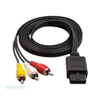 Dây Cáp Âm Thanh 1.8m Cho Nintendo 64 Audio Tv Av Sang Rca For Super Nintendo Cube N64 Snes